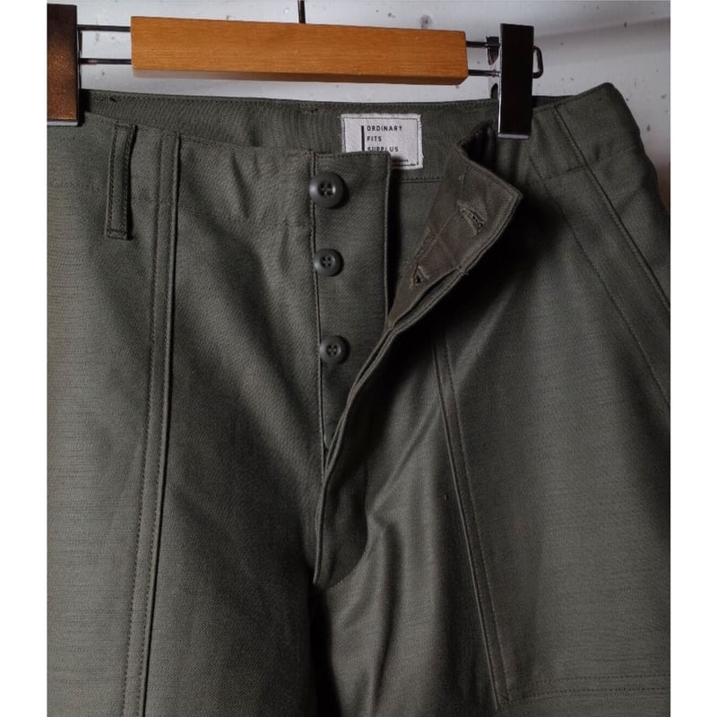パンツ ordinary fits yard trousers dyed pants ORDINARY FITS(オーディナリーフィッツ)】SURPLUS LINE UTILITY