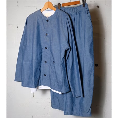 HARVESTY ハーベスティ"CHAMBRAY BIG ATELIER JACKET"ビッグアトリエジャケット