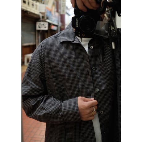 PERS PROJECTS パースプロジェクト "VICTOR L/S WIDE FIT SHIRTS “CHECK”