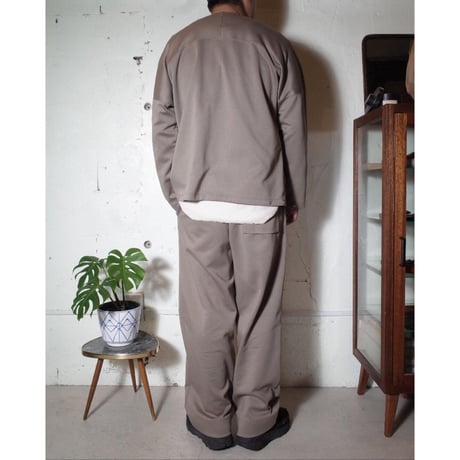 CURLY カーリー "DOUBLE KNIT WIDE PANTS"パンツ