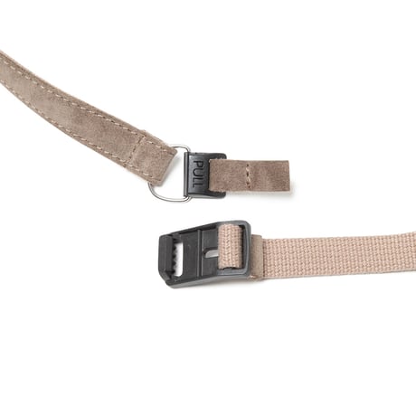 hobo ホーボー "DRAWSTRING POUCH FIDLOCK® BUCKLE COW SUEDE"ドローストリングポーチ
