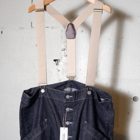 HARVESTY ハーベスティー"SUSPENDER GARDEN PANTS"サスペンダーガーデンパンツ