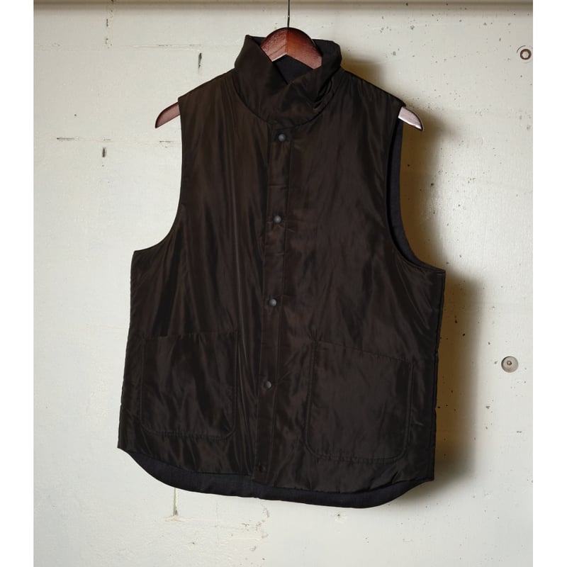 A Vontade Reversible Pack Vest Lサイズ 黒茶系 A VONTADE アボンタージ 
