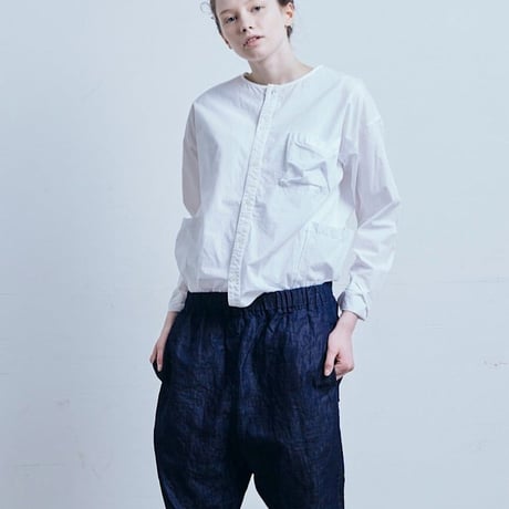 (g) グラム "TYPEWRITERCLOTH PAJAMA SHIRT" タイプライタークロスパジャマシャツ