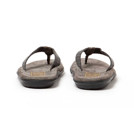 hobo ホーボー "THONG SANDAL COTTON SASHIKO by ISLAND SLIPPER" アイランドスリッパ