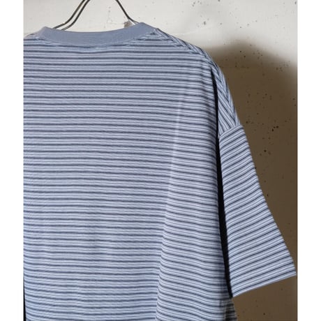 EVCON エビコン"Border Wide S/S T-shirt"