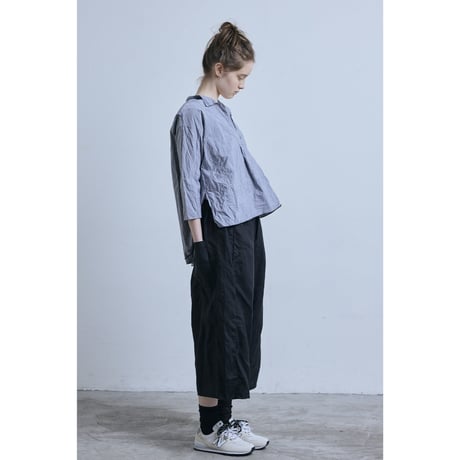 (g) グラム "LINEN OVAL PANTS"