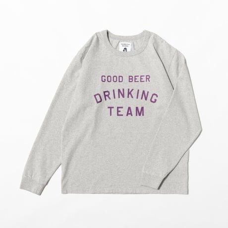 TACOMA FUJI RECORDS タコマフジレコード "GOOD BEER DRINKING TEAM LS designed by Shuntaro Watanabe"