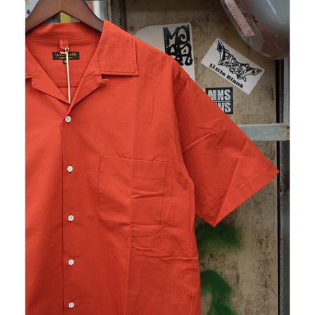 A VONTADE アボンタージ "Open Collar Shirts SS -Cotton/Linen"