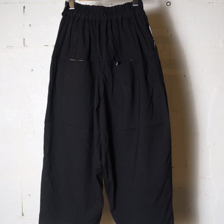 HARVESTY ハーベスティ "T/R WIDE EGG CROPPED PANTS" ワイドエッグクロップドパンツ