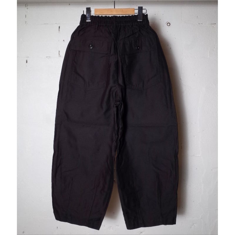 【美品】HARVESTY/CIRCUS FATIGUE PANTS/黒/2 HARVESTY｜サーカスファティーグパンツ BLACK | 趣佳[syuca.jp