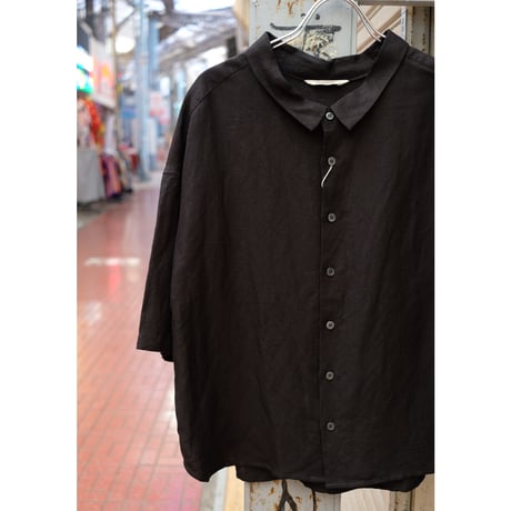 ORDINARY FITS オーディナリーフィッツ "BARBER S/S BLOUSE"