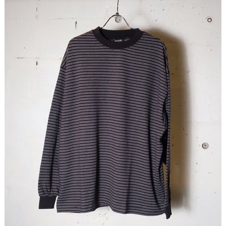 EVCON エビコン"BORDER WIDE L/S T-SHIRT"