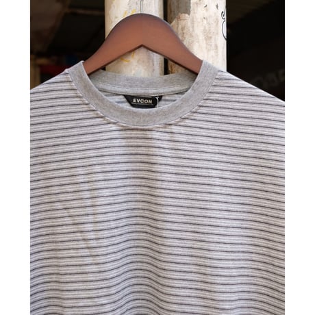 EVCON エビコン"Border Wide L/S T-shirt"