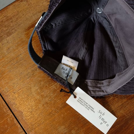 SUBLIME  サブライム"CORDUROY 5PANEL CAP"コーデュロイキャップ