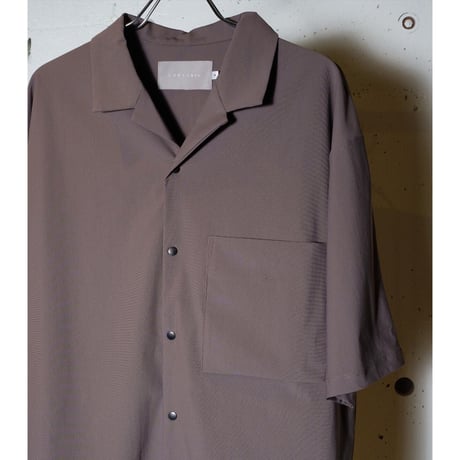 CURLY カーリー "SPLIT RAGLAN SHIRT -solid-"スプリットラグランシャツ