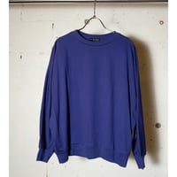 TRAVAIL MANUEL トラバイユマニュアル "ミディ天竺　L/Sドルマンプルオーバー"