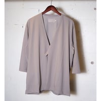 CURLY カーリー "TWILL-KNIT CARDIGAN Q/S"