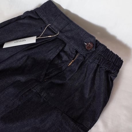 HARVESTY ハーベスティー"DENIM WIDE EGG PANTS"デニム ワイドエッグパンツ