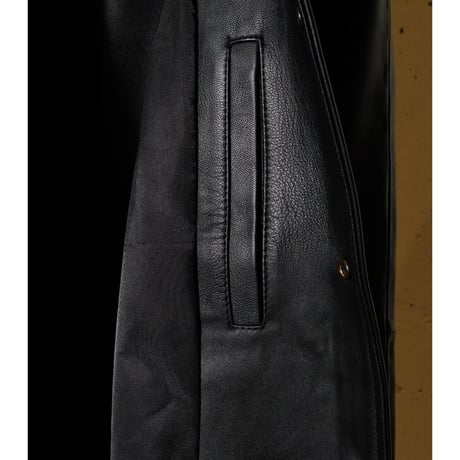 LAMOND ラモンド "AWESOME LEATHER  COACH JACKET" オーサムレザー コーチジャケット