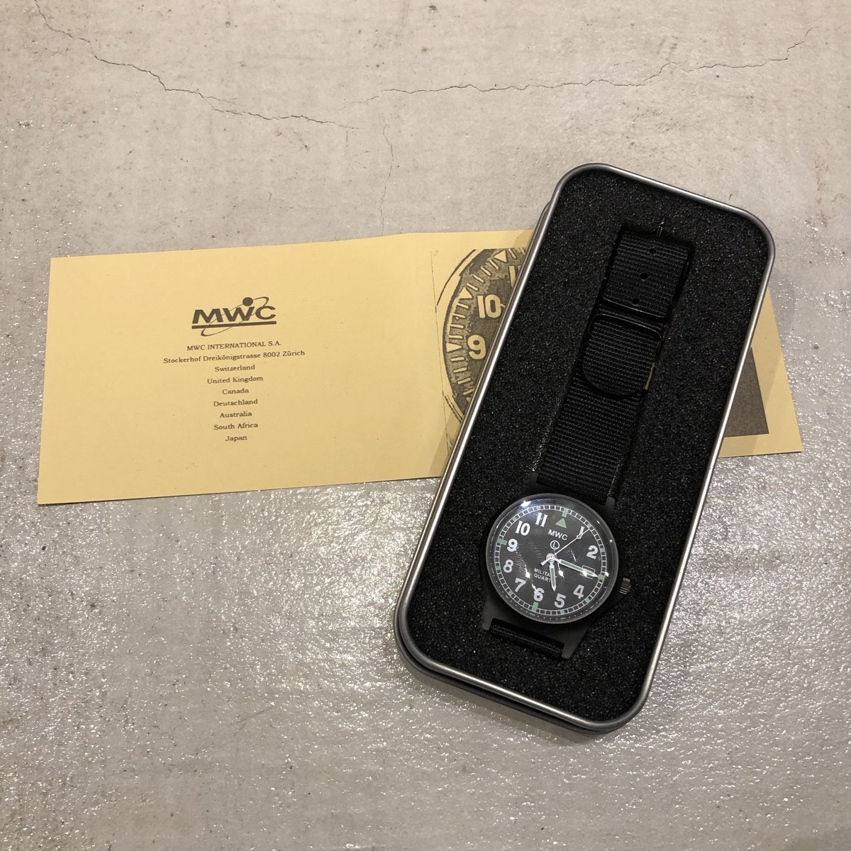 MWC(ミリタリーウォッチカンパニー）G10LM/PVD | 幸地商店 K-STORE