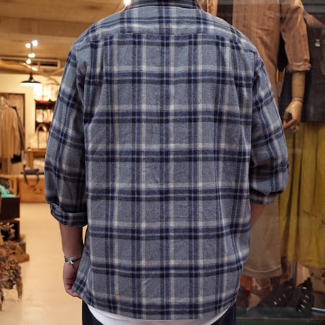 A VONTADE / Crazy Check Open Shirts L/S