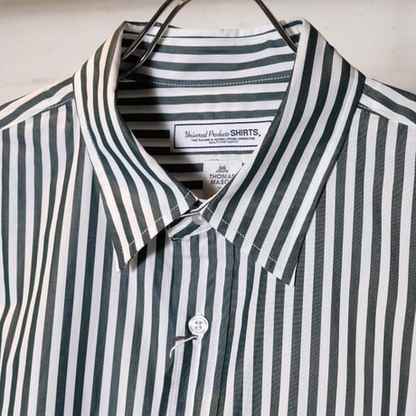 UNIVERSAL PRODUCTS ユニバーサルプロダクツ "Tomas Mason Stripe L/S Regular Shirts"