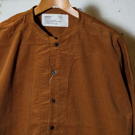 HARVESTY ハーベスティ"CORDUROY ATELIER SHIRT"