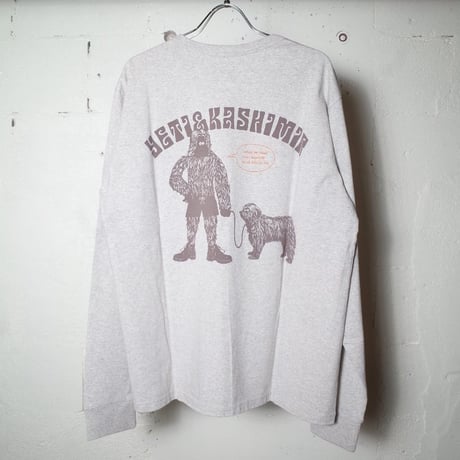 TACOMA FUJI RECORDS タコマフジレコード "YETI &KASHIMIR designed by Jerry UKAI＂カットソー