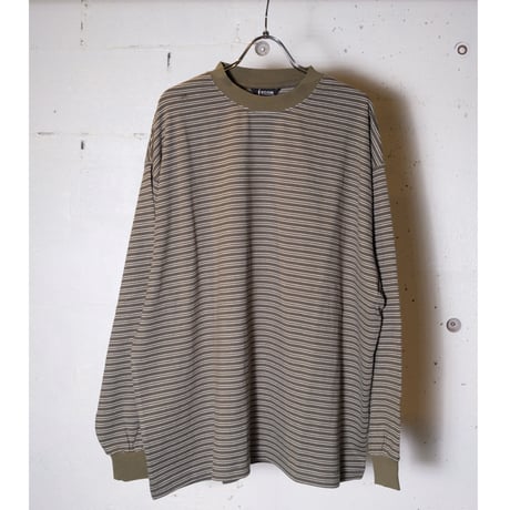 EVCON エビコン"BORDER WIDE L/S T-SHIRT"