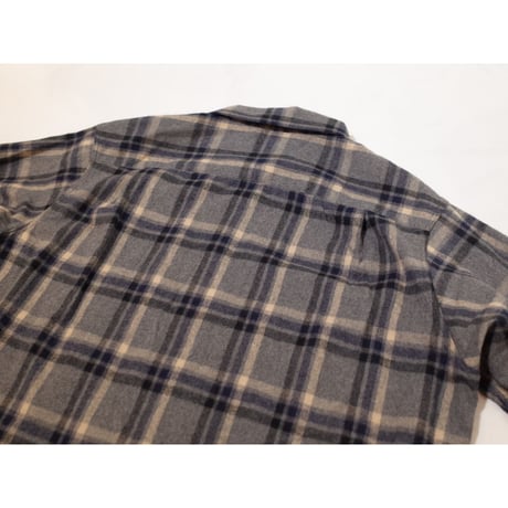 A VONTADE / Crazy Check Open Shirts L/S