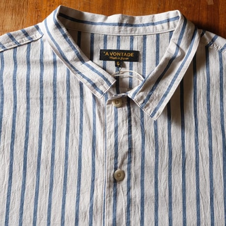 A VONTADE アボンタージ "Gardener Apron Shirts - Cotton/Linen＂ガーディナーシャツ
