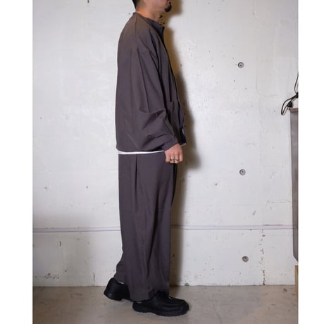 HARVESTY ハーベスティー"RELAXING TWILL CROPPED EASY CIRCUS PANTS"