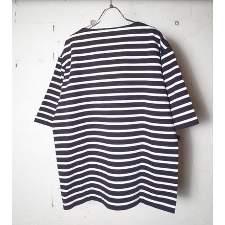 LAMOND ラモンド "ORGANIC COTTON BORDER BASQUE SHIRT＂バスクシャツ