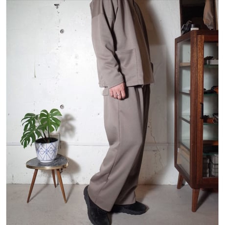 CURLY カーリー "DOUBLE KNIT WIDE PANTS"パンツ