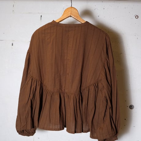 HARVESTY ハーベスティ"DOBBY LACE BOHEMIAN BLOUSE"ドビーレース ボヘミアンブラウス