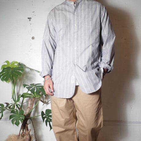 A VONTADE アボンタージ "Banded Collar Shirts" バンドカラーシャツ