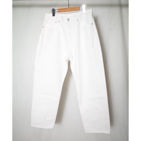 LAMOND ラモンド " Serubitch Tapered Denim(WHITE) ”セルビッチテーパードデニム