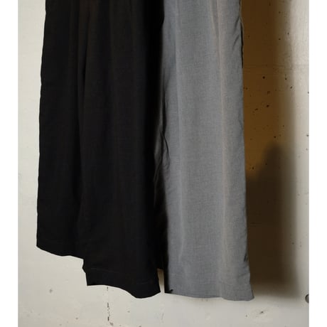 HARVESTY ハーベスティ "T/R WIDE EGG CROPPED PANTS" ワイドエッグクロップドパンツ