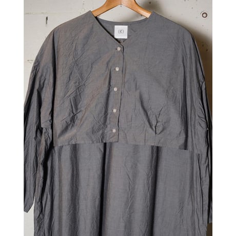 (g) グラム "FRONT GILET ONE PIECE"フロントジレワンピース