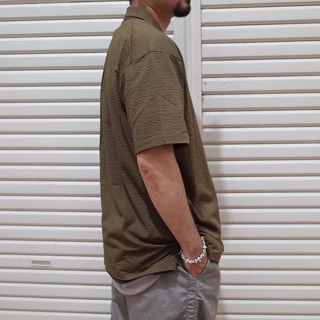 CURLY / PROSPECT S/S SHIRTS “SEERSUCKER”
