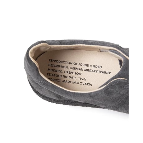 hobo ホーボー "GERMAN TRAINER COW SUEDE by REPRODUCTION OF FOUND"