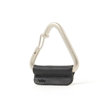 hobo ホーボー "TRIANGLE KEY RING with HORSE LEATHER"