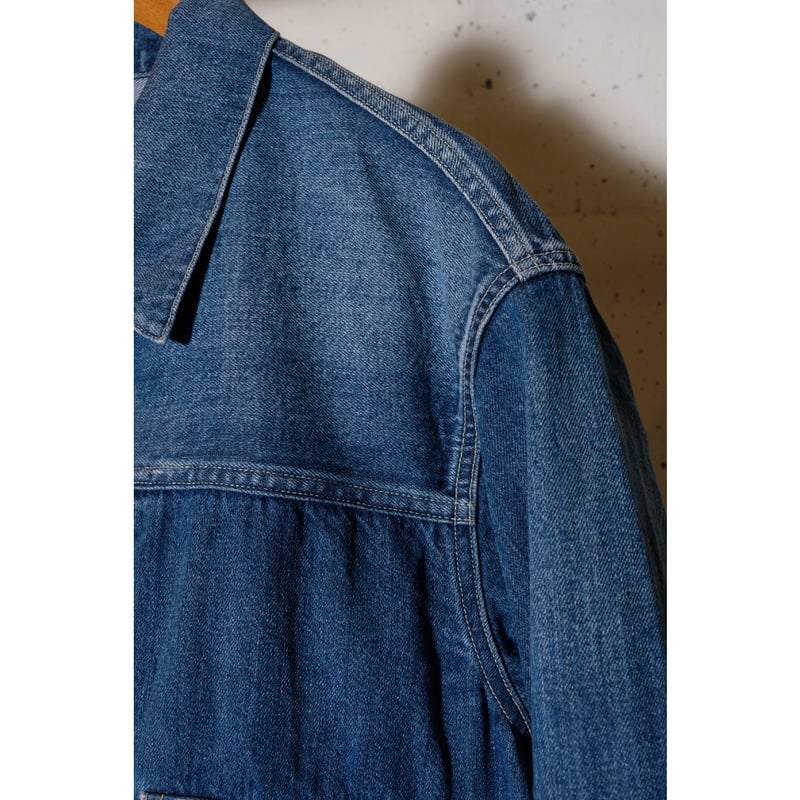 A VONTADE アボンタージ ”No.2 Denim Blouse -FADE BLUE