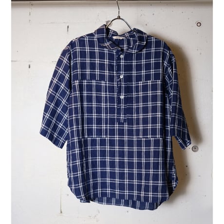 ORDINARY FITS オーディナリーフィッツ  "LINEN SHORT SLEEVE PULLOVER SHIRTS"