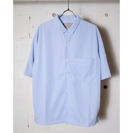 CURLY カーリー "SPLIT RAGLAN SHIRT -stripe-" スプリットラグランシャツ