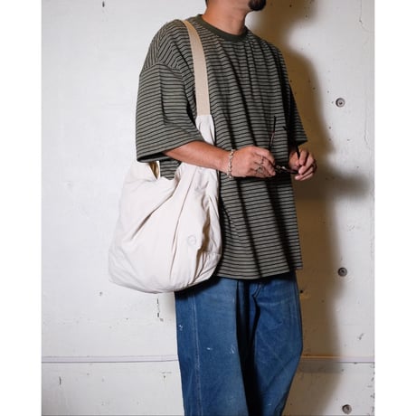 EVCON エビコン"Border Wide S/S T-shirt"
