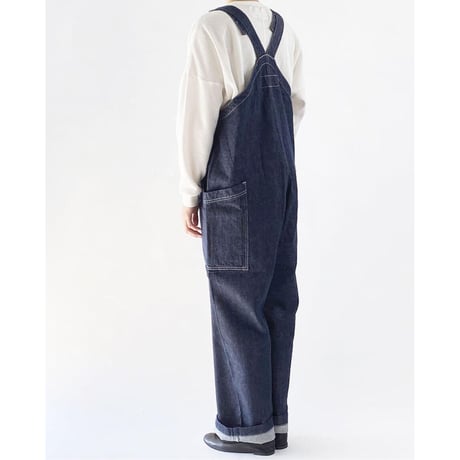 HARVESTY ハーベスティー"DENIM CLOTH OVERALLS "デニムオーバーオール