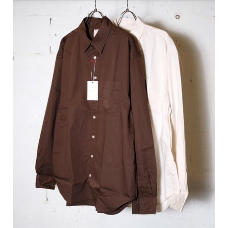 EVCON エビコン"Sero Regular Collar Shirt" シャツ