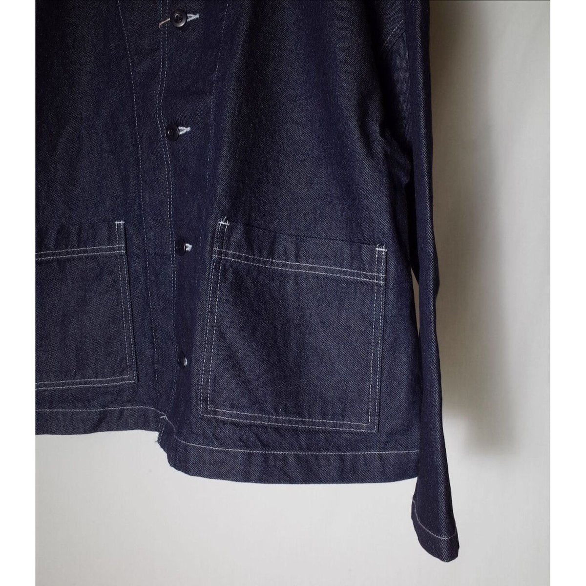 HARVESTY　デニム　カバーオール　ワンウォッシュ DENIM JACKET / ONE WASH デニムジャケット / ワン